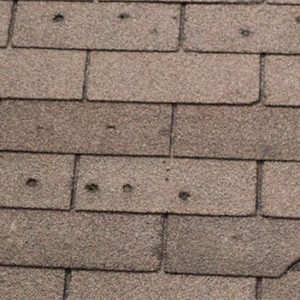years old hail damage