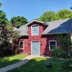 Garage roof completed by evanston roofing contractors Lifetime Xteriors